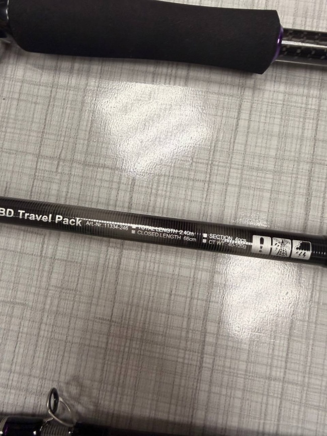 Удилище Daiwa Prorex XR Travel BC 2.40m 40-120g фото 4