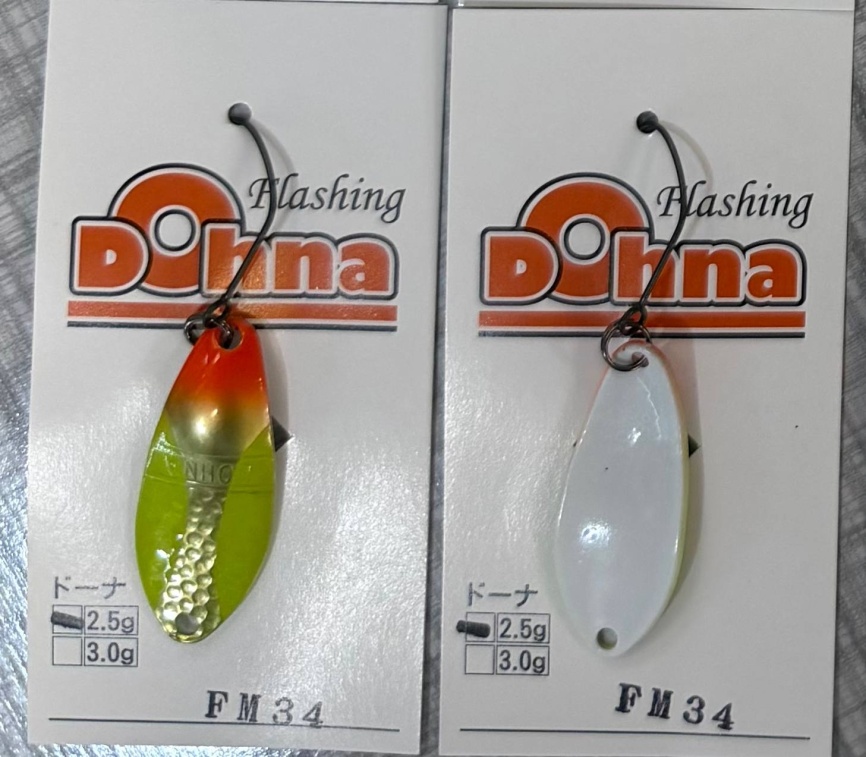 Колеблющаяся блесна Angler`z System Area Spoon Dohna, 2,5 гр, FM34 фото 1