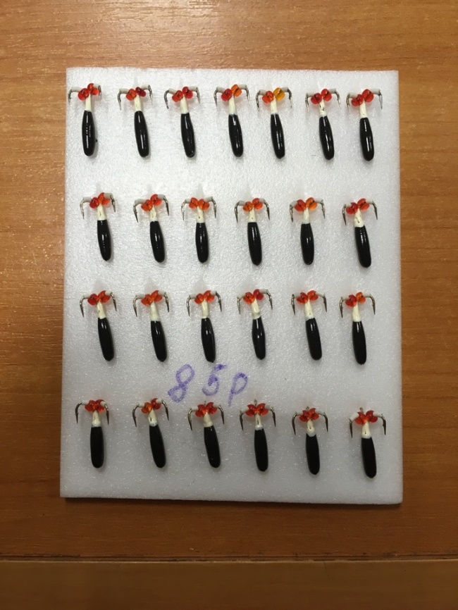 Мормышка вольфрамовая Красногорская Чёрт 2,5гр. веретено 112 фото 1