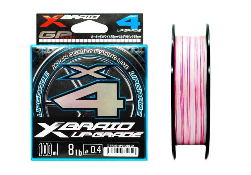 Плетёный шнур YGK X-Braid Upgrade X4 #0.4/8lb 100m							 фото 1