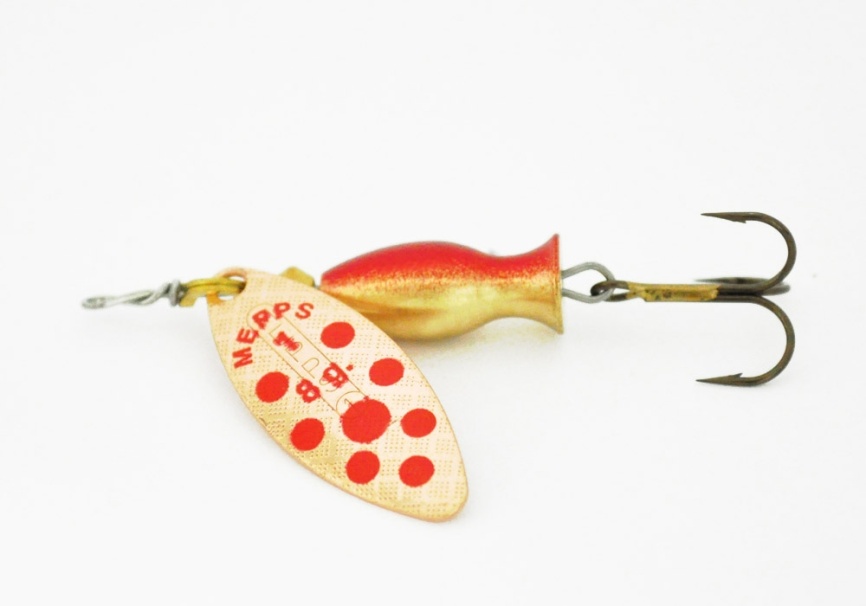 Блесна Mepps AGLIA LONG HEAVY 1 CU PTS ROUGE							 фото 1