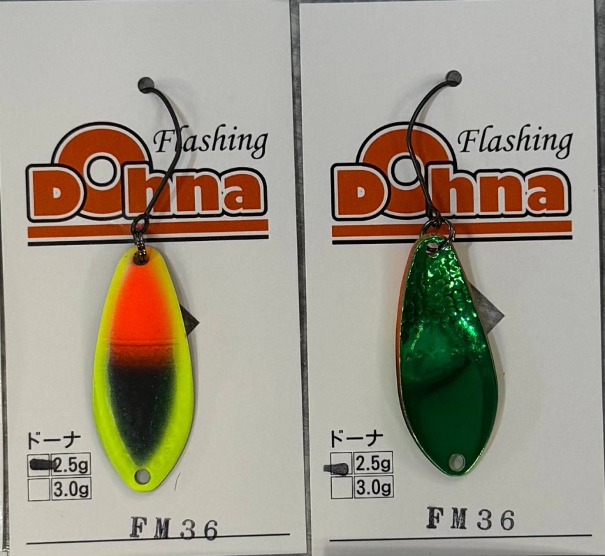 Колеблющаяся блесна Angler`z System Area Spoon Dohna, 2,5 гр, FM36 фото 1