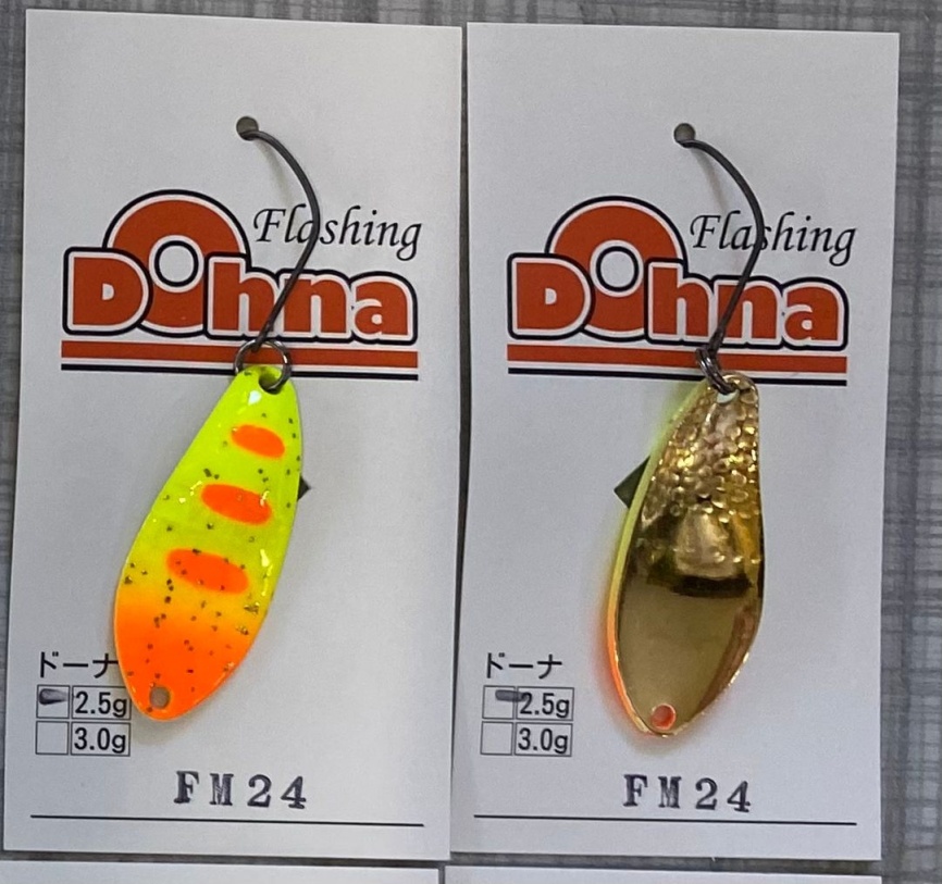 Колеблющаяся блесна Angler`z System Area Spoon Dohna, 2,5 гр, FM24 фото 1
