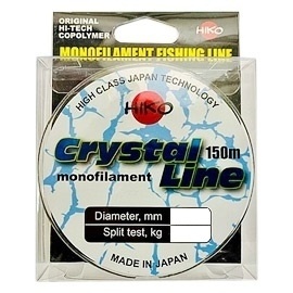 леска Hiko Crystal Line 150 м. 0,28мм  9,4 кг. фото 1
