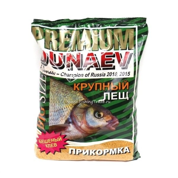 Прикормка Дунаев "Premium"лещ крупная фракция фото 1