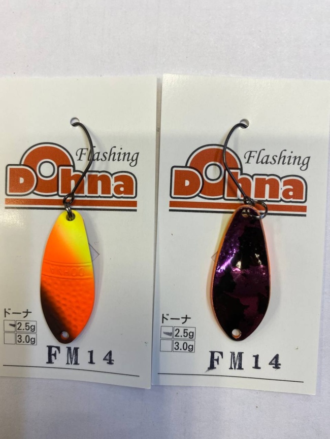 Колеблющаяся блесна Angler`z System Area Spoon Dohna, 2,5 гр, FM14 фото 1