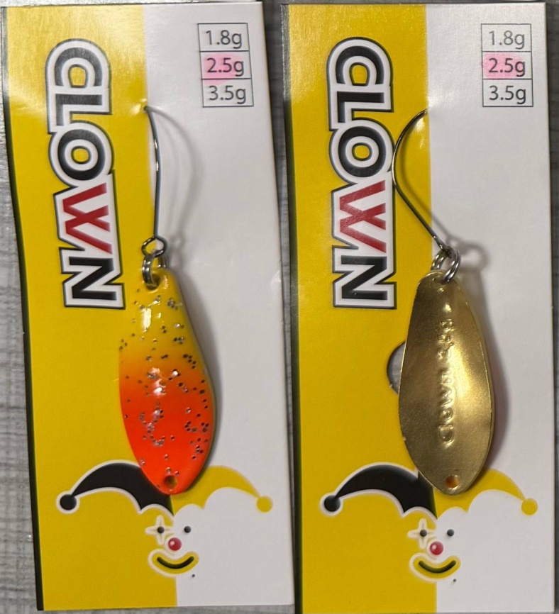 Блесна Mukai CLOWN 2.5g NL3 WORANGEFC фото 1