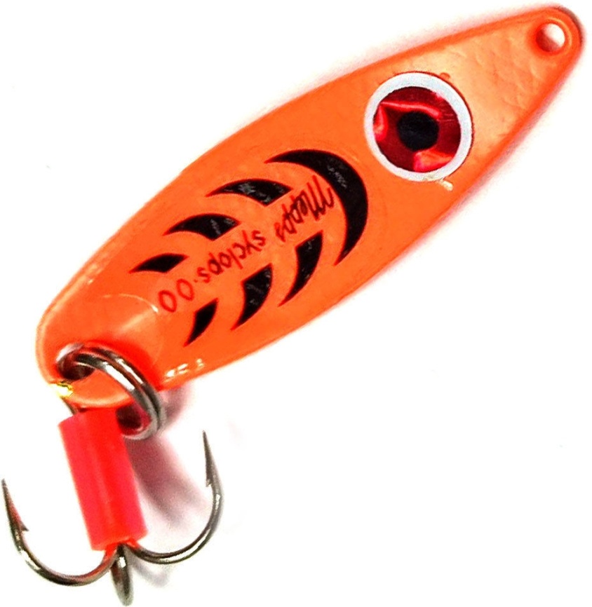 Блесна колебл. MEPPS "Syclops FLUO ORANGE" №2 (17г)											 фото 1