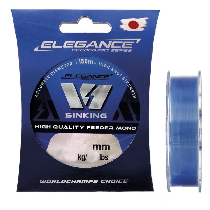 ELEGANCE FEEDER PRO V1 Леска 150м 0,18мм 3,27кг												 фото 1