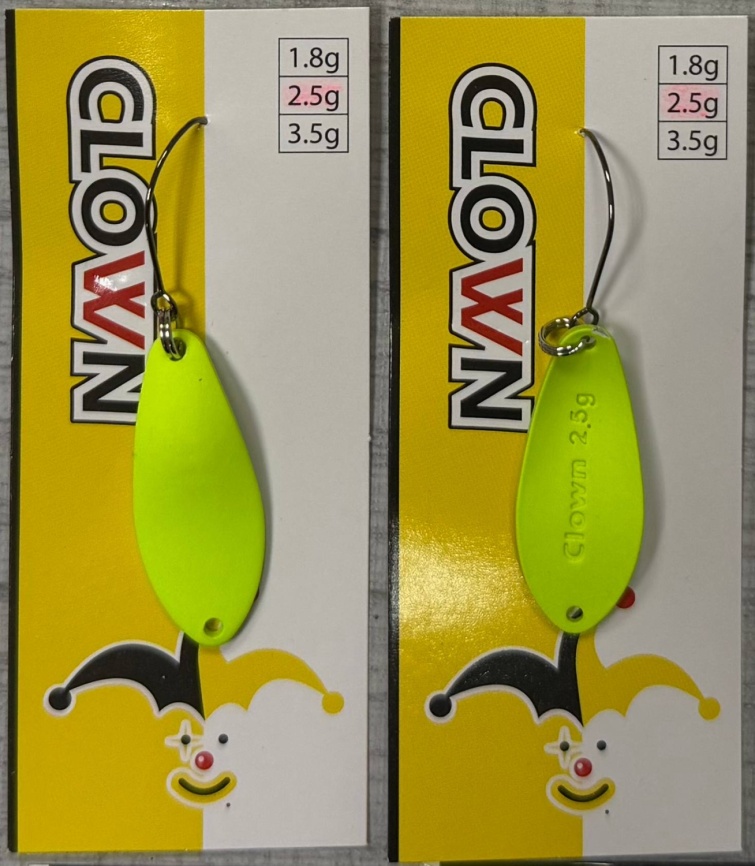 Блесна Mukai CLOWN 2.5g R6 CHART фото 1