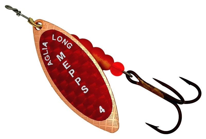 Блесна MEPPS Aglia Longue REDBO CU № 3  фото 1