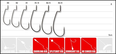 Крючки Офсетные Decoy Worm 15  807309   № 2  фото 1
