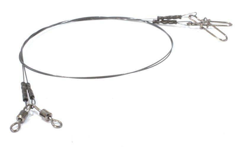 Поводок титан Hard 0,20  12,5 см.4 кг. фото 1