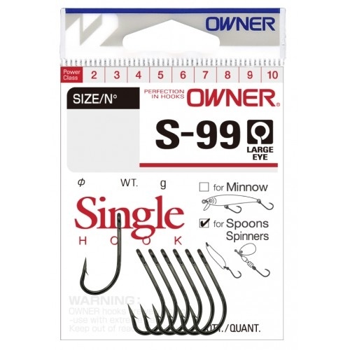 OWNER Крючок S-99 BC №4 6шт												 фото 1