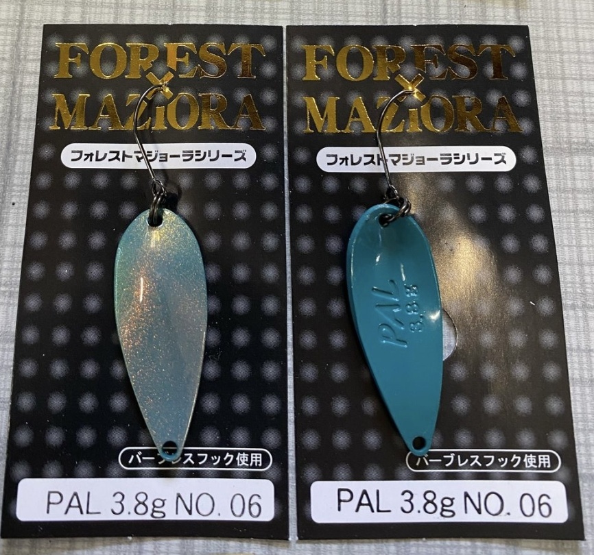 Блесна FOREST MAZIORA PAL 3.8g 06																														 фото 1