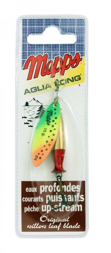 Блесна вращ. MEPPS "Aglia Longue OR/TIGER" №2 (SERI.US 7г)											 фото 1