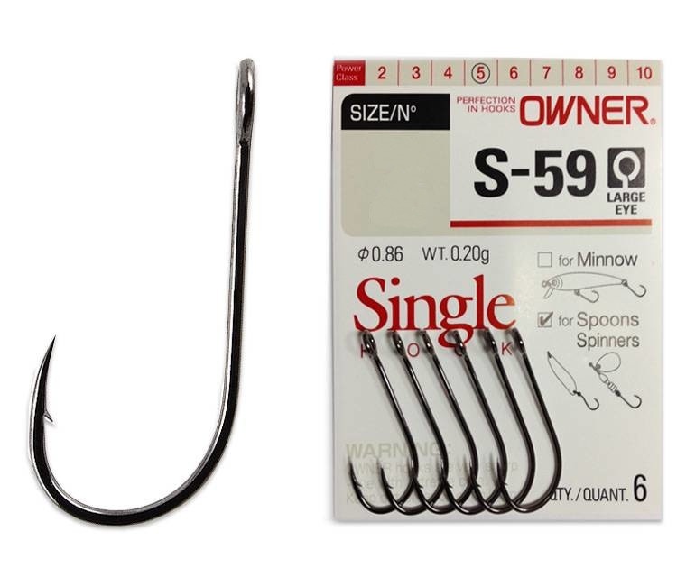 OWNER Крючок S-59 BC №2 6шт												 фото 1