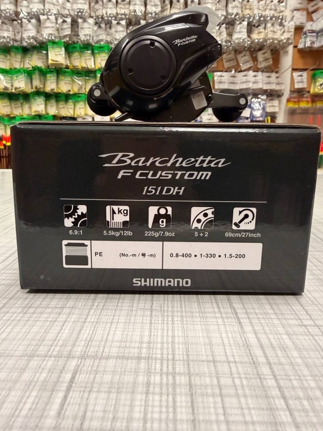 Катушка SHIMANO 25 Barchetta f custom 151DH фото 4