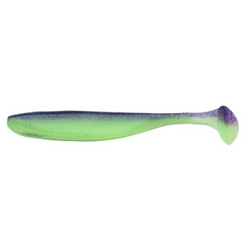 Приманка силиконовая Keitech Easy Shiner 3.5" PAL #06 Violet Lime Belly											 фото 1