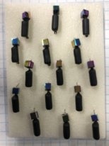 Мормышка вольфрамовая Гвоздекубик d 3,0 мм.1,1 гр. фото 1