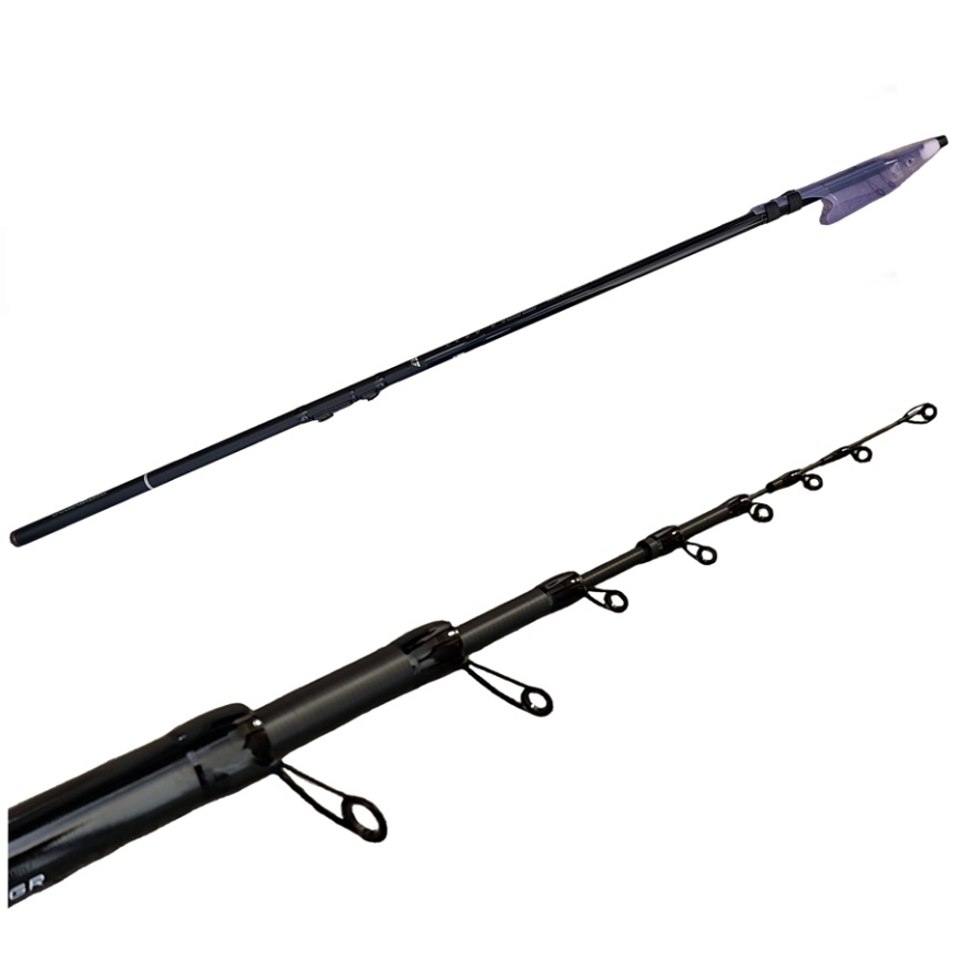 Удилище тел. с кольцами (болонское) "HYPNOS BOLO" FISH CRYSTAL , длина 6 м (20-50Gr) CARBON 30T+40T	 фото 1