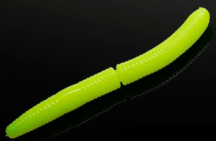 Приманка Libra Lures Fatty D'Worm Tournament 55 (006) (Сыр) (5.5см) 12 шт.																									 фото 1