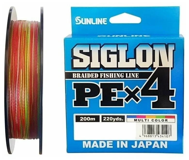 Плетёнка SUNLINE Siglon PE x4 [10m x 5colors] 150m #2 (35lb) фото 1