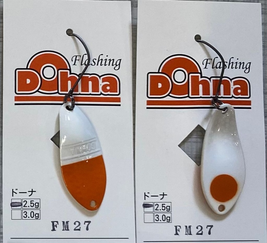 Колеблющаяся блесна Angler`z System Area Spoon Dohna, 2,5 гр, FM27 фото 1