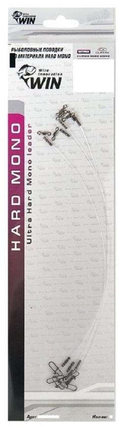 Поводок Hard Mono CLIMAX WIN 0,60 15кг. 30 см. фото 1