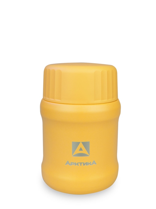 Термос для еды вакуумный, бытовой, тм «Арктика», 0.5 л, арт. 311-500 (жёлтый)												 фото 1