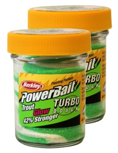 Паста форелевая Berkley PowerBait Glow/grn/white TURBO фото 1