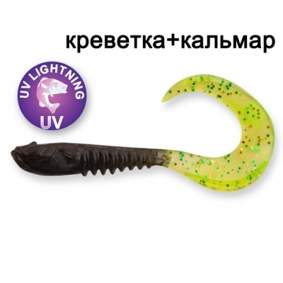 King Tail 2.5"  72-65-2620T-7 Силиконовые приманки Crazy Fish						 фото 1