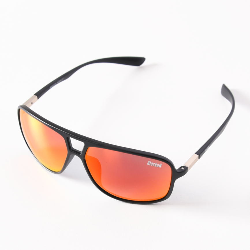 Поляриз. очки Alaskan AG44-07 Ribdon Red revo							 фото 1