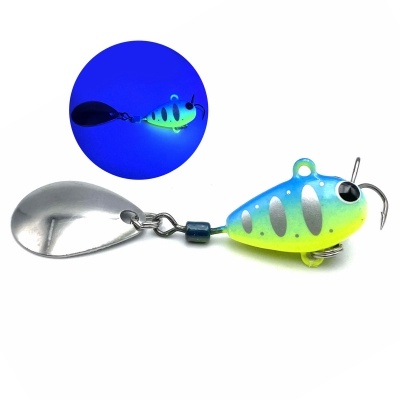 Блесна UF Studio Hurricane 14g цв. blue shart фото 1
